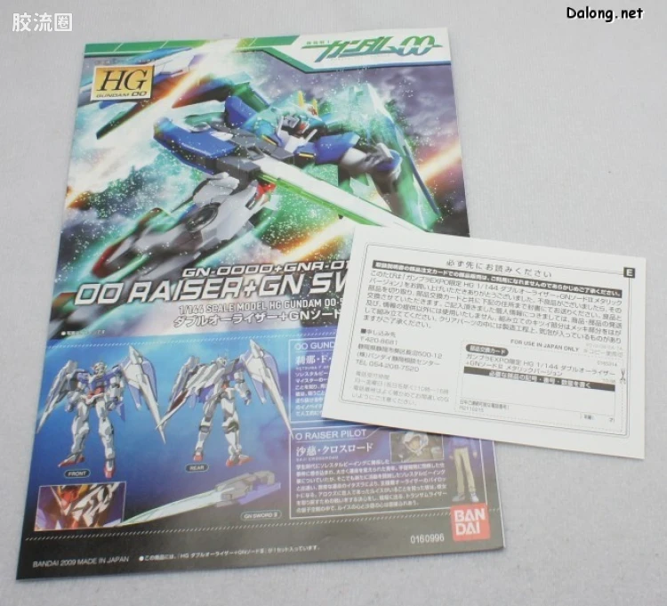 高达00 高达00 HG 其他限定版 OO Raiser + GN Sword III 金属色会场限定版 - 图片